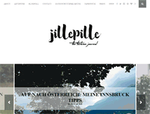 Tablet Screenshot of jillepille.com